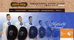 Desktop Screenshot of mariachisencali.com